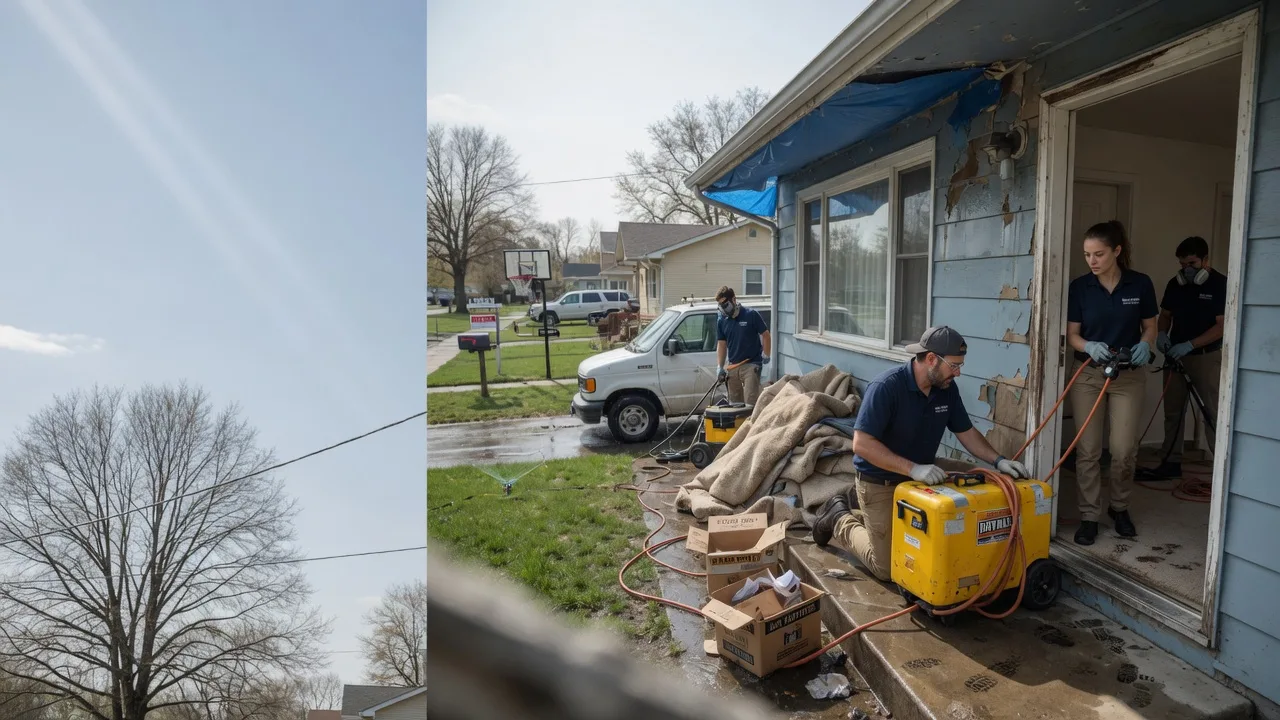 Basement Flood Cleanup in Merrill, MI near me